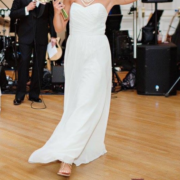 Alfred Angelo Mint Green Maxi Bridesmaid Women's Dress - Picture 10 of 15